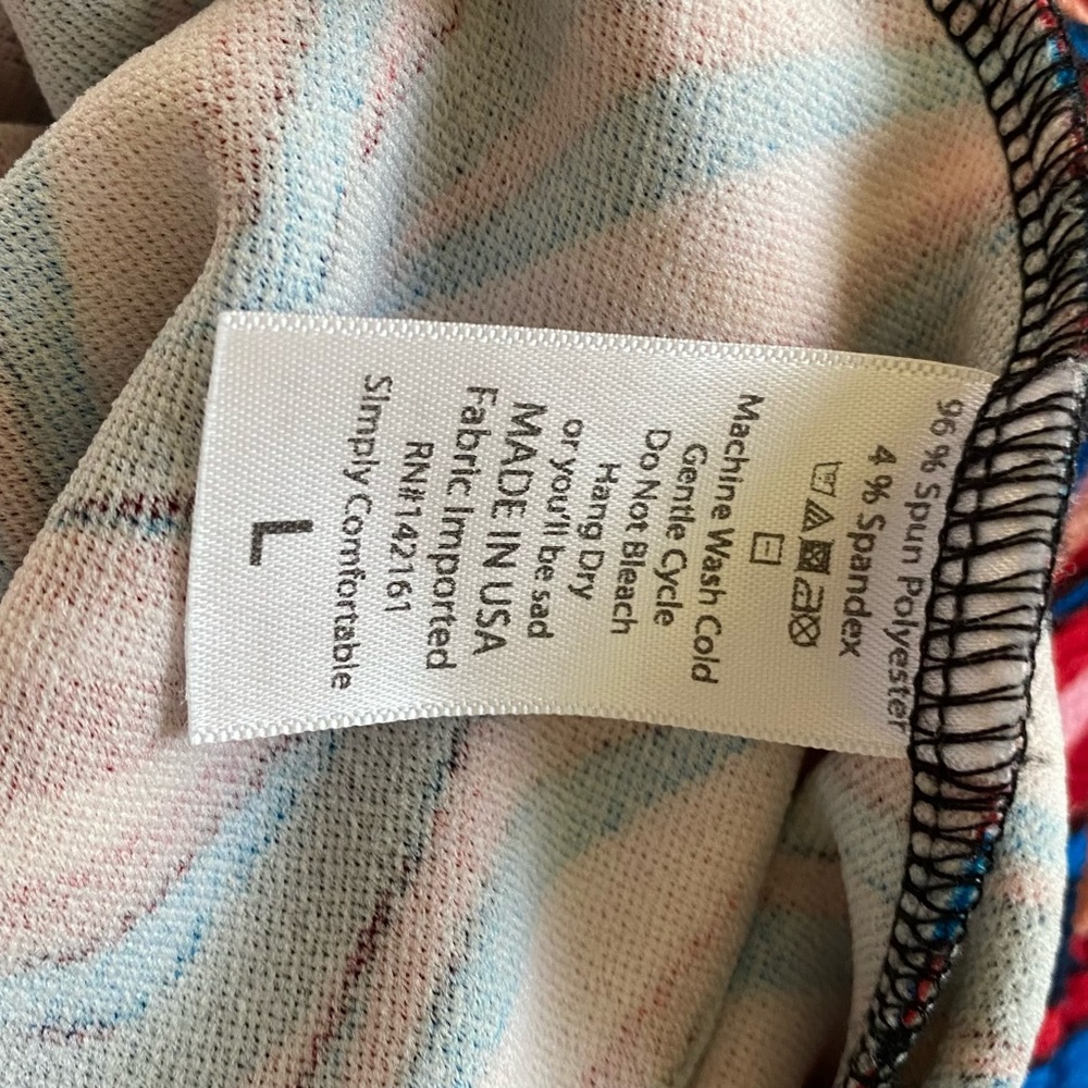 LuLaRoe “AMELIA” MIDI DRESS SIZE LARGE 🌟NWOT🌟 - Picture 11 of 15